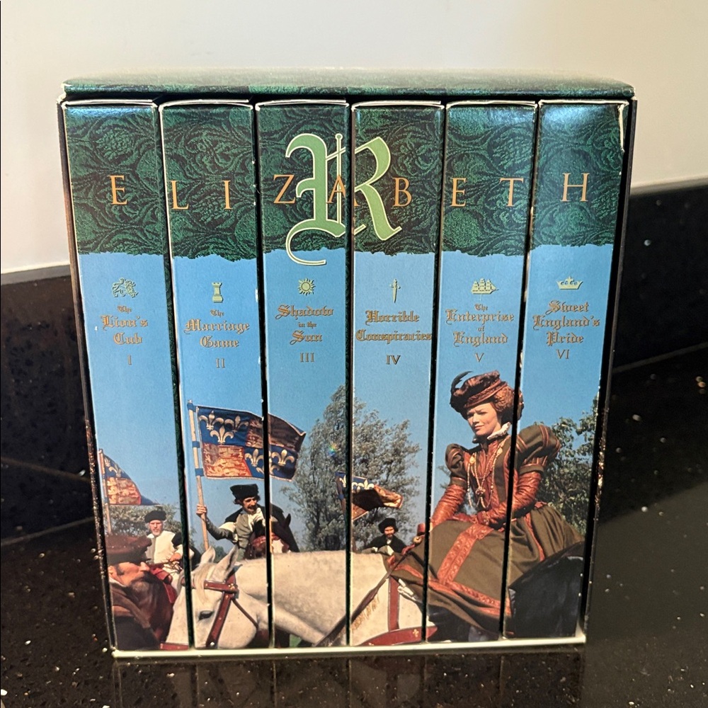 BBC Video - Elizabeth R (VHS, 1995, 6-Tape Set) Glenda Jackson Historical Drama